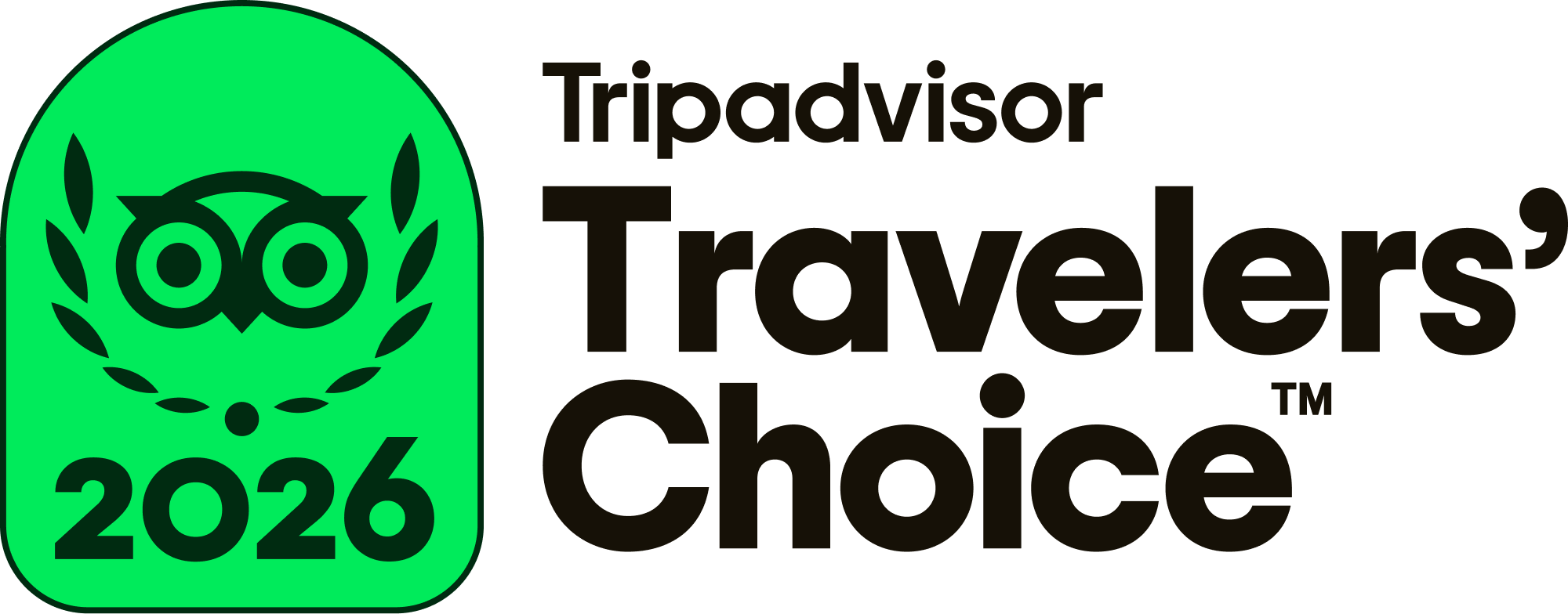 TripAdvisor travelers choice award 2026